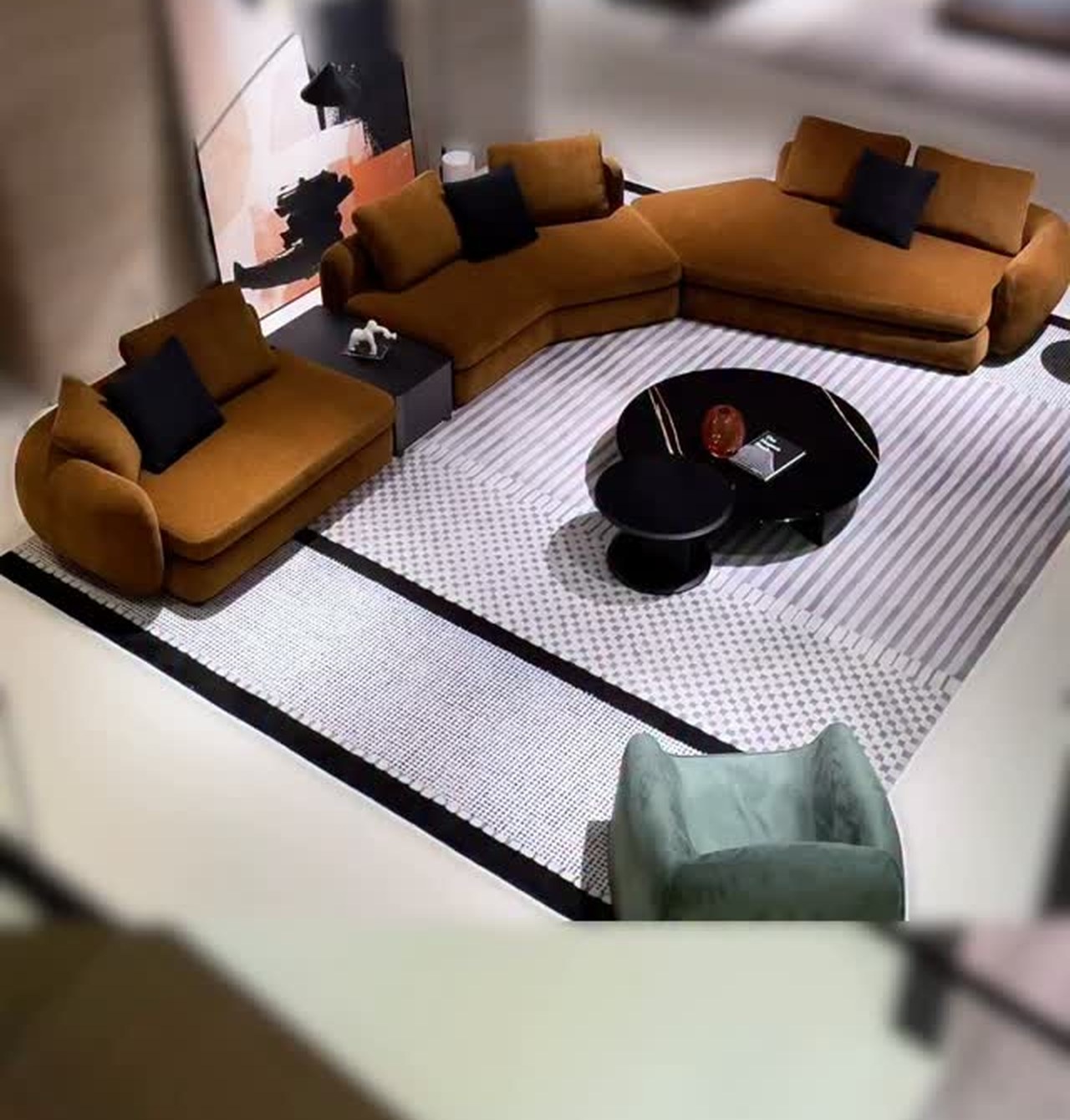 Saint-Germain Curved Sectional