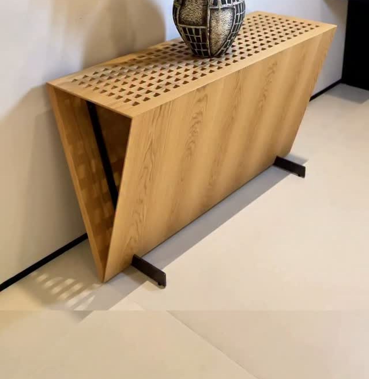 Rattan Console Table